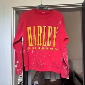 Vintage Harley Davidson sweatshirt - no tag fits like women’s small